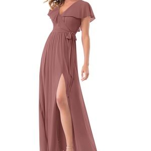 Azazie Jael Desert Rose Bridesmaid Dress✨